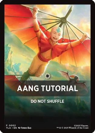 Aang Tutorial Theme Card (TLA-002) - Avatar: The Last Airbender [Token]