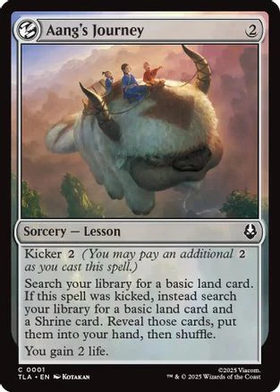 Aang's Journey (TLA-001) - Avatar: The Last Airbender [Common]