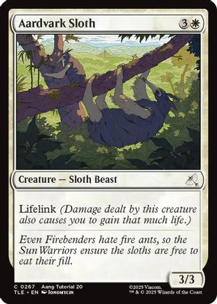 Aardvark Sloth (0267) (TLE-267) - Avatar: The Last Airbender: Eternal-Legal [Common]