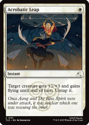 Acrobatic Leap (TLE-151) - Avatar: The Last Airbender: Eternal-Legal [Common]