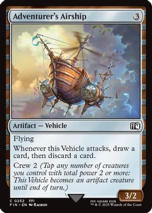 Adventurer's Airship (FIN-252) - FINAL FANTASY [Common]