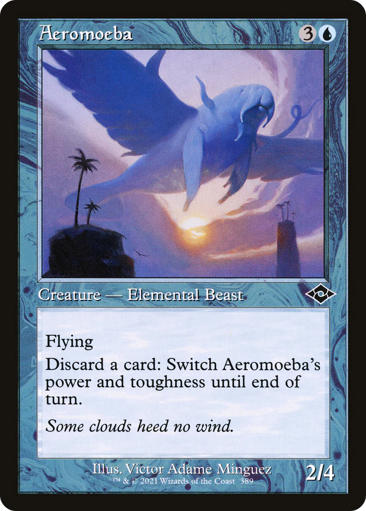 Aeromoeba (MH2-389) - Modern Horizons 2 [Common] Retro Frame