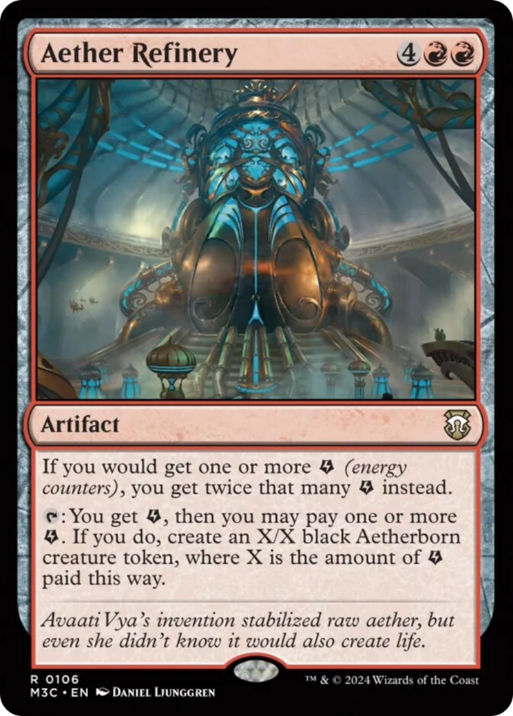 Aether Refinery (M3C-106) - Modern Horizons 3 Commander [Rare]