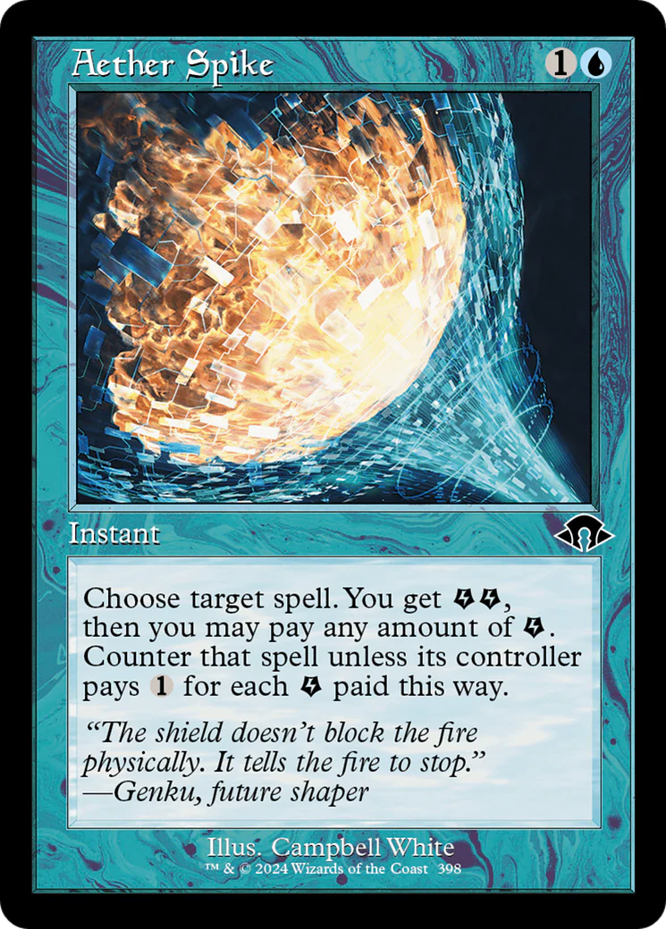 Aether Spike (MH3-398) - Modern Horizons 3 [Common] Retro Frame