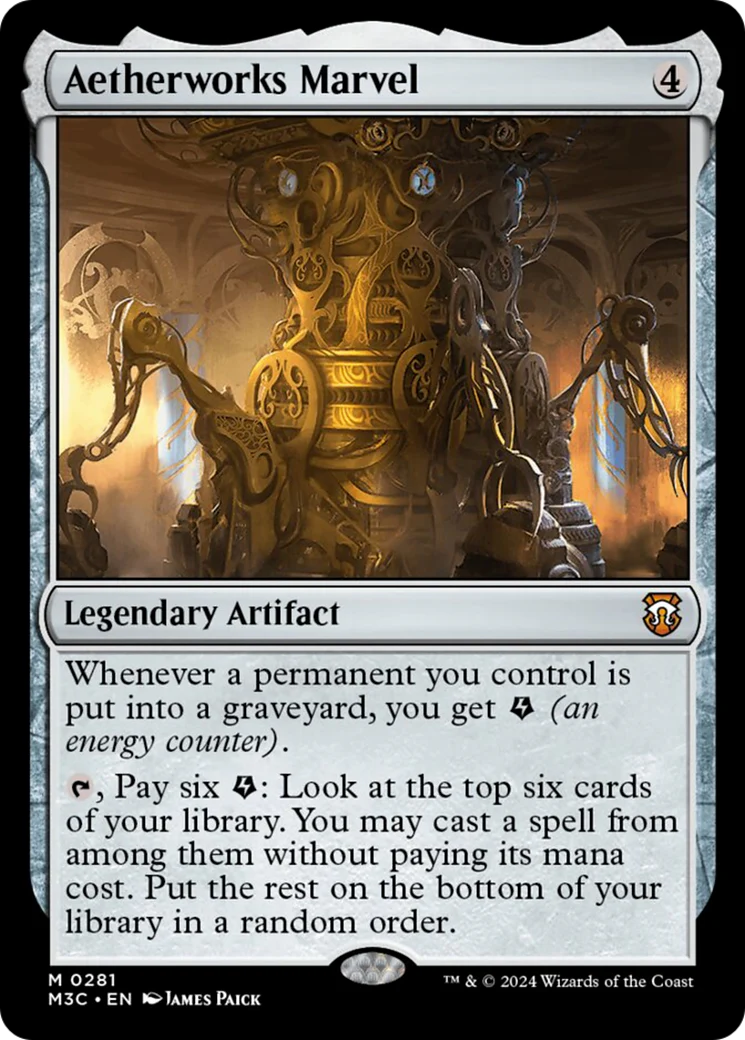 Aetherworks Marvel (M3C-281) - Modern Horizons 3 Commander Foil [Mythic]