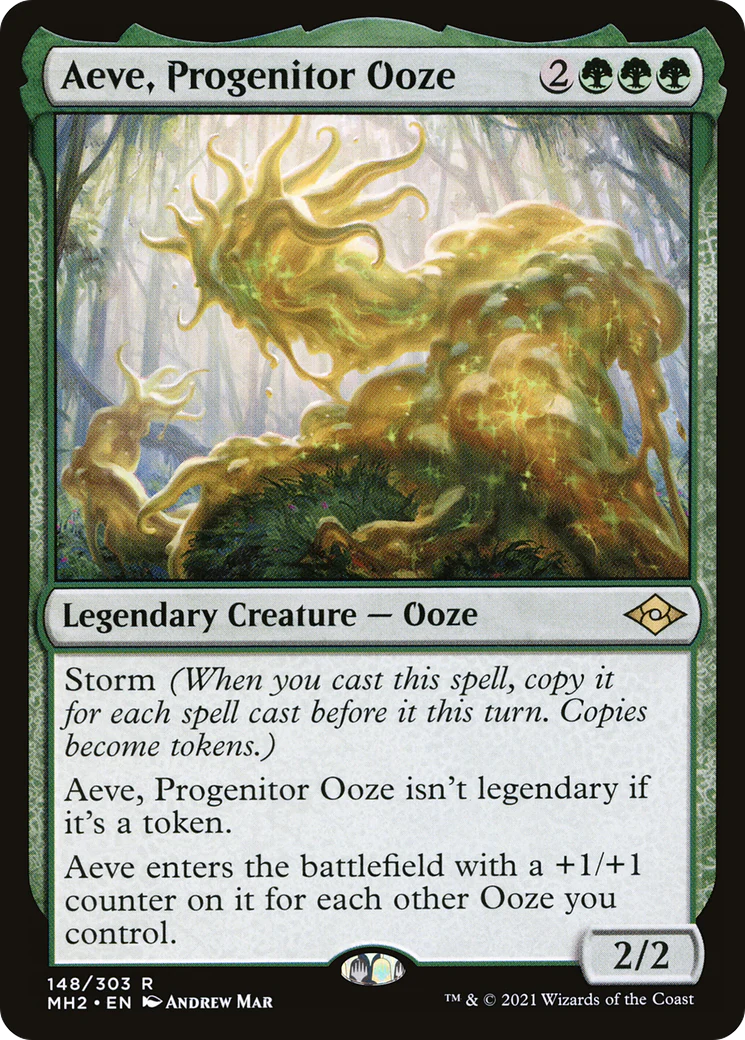 Aeve, Progenitor Ooze (MH2-148) - Modern Horizons 2 Foil [Rare]