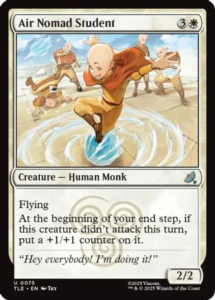 Air Nomad Student (TLE-075) - Avatar: The Last Airbender: Eternal-Legal [Uncommon]