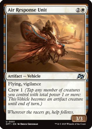 Air Response Unit (DFT-001) - Aetherdrift Foil [Uncommon]