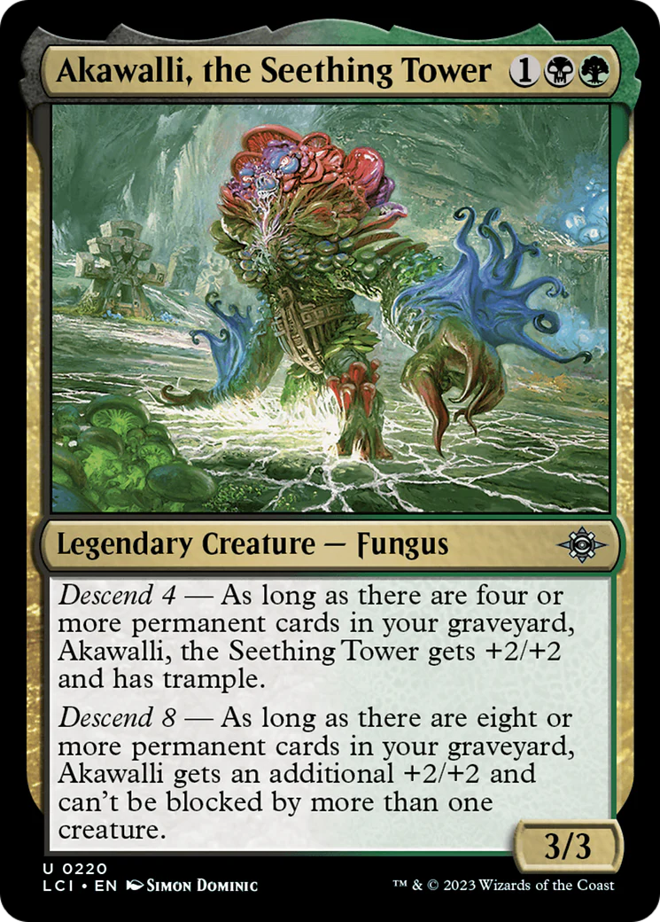 Akawalli, the Seething Tower (LCI-220) - The Lost Caverns of Ixalan [Uncommon]