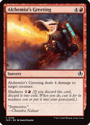 Alchemist's Greeting (INR-140) - Innistrad Remastered [Common]