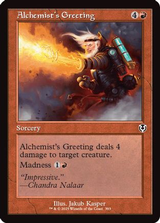 Alchemist's Greeting (Retro Frame) (INR-393) - Innistrad Remastered Foil [Common]