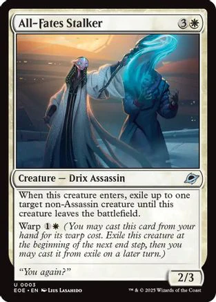 All-Fates Stalker (EOE-003) - Edge of Eternities Foil [Uncommon]