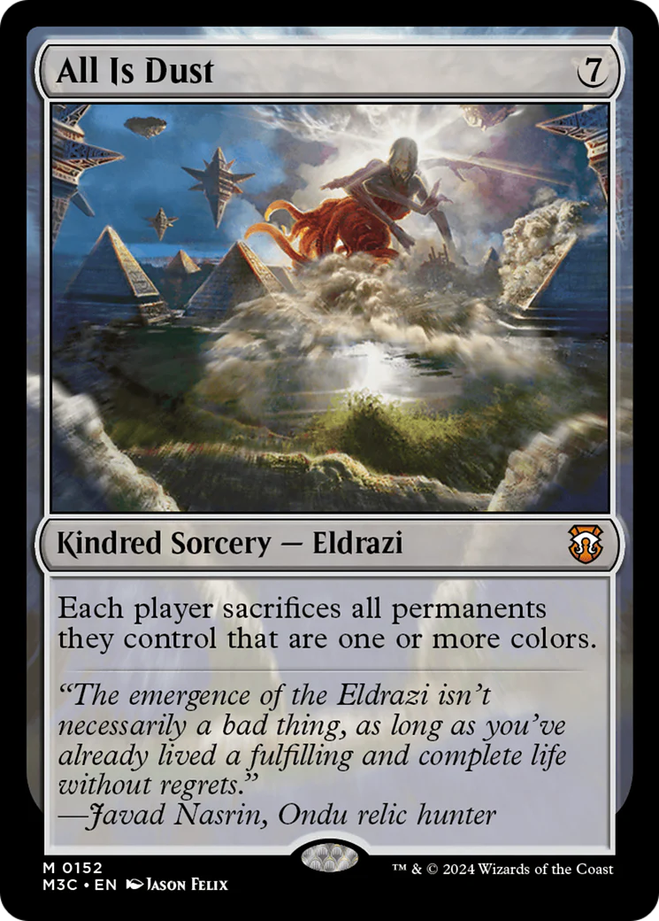 All Is Dust (M3C-152) - Modern Horizons 3 Commander Foil [Mythic]