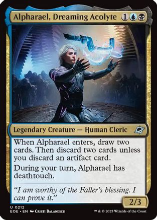 Alpharael, Dreaming Acolyte (EOE-212) - Edge of Eternities [Uncommon]