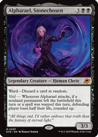 Alpharael, Stonechosen (EOE-087) - Edge of Eternities [Mythic]