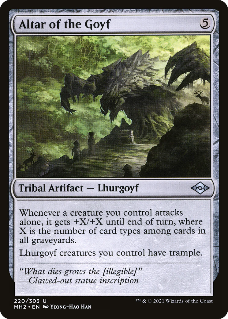 Altar of the Goyf (MH2-220) - Modern Horizons 2 Foil [Uncommon]