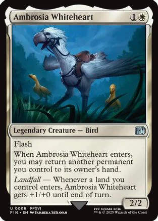 Ambrosia Whiteheart (FIN-006) - FINAL FANTASY [Uncommon]