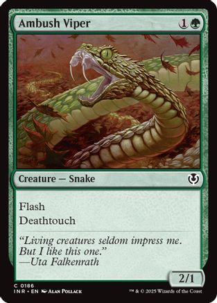 Ambush Viper (INR-186) - Innistrad Remastered Foil [Common]