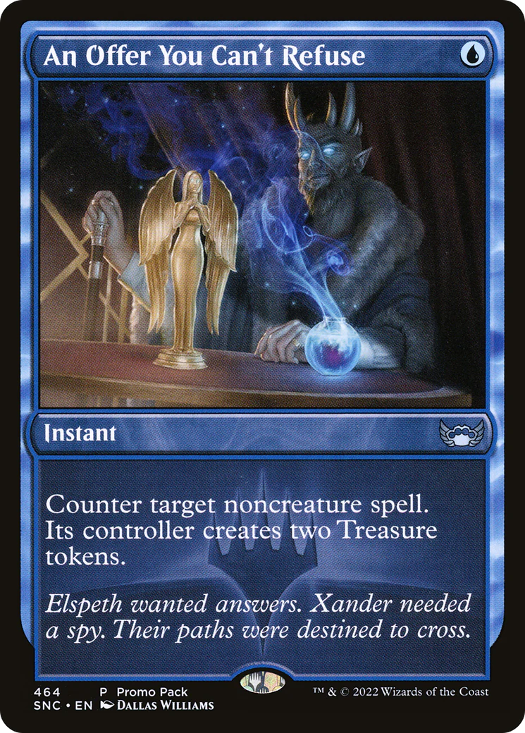 An Offer You Can't Refuse (SNC-464) - Streets of New Capenna Foil [Uncommon]
