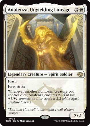 Anafenza, Unyielding Lineage (TDM-002) - Tarkir: Dragonstorm [Rare]