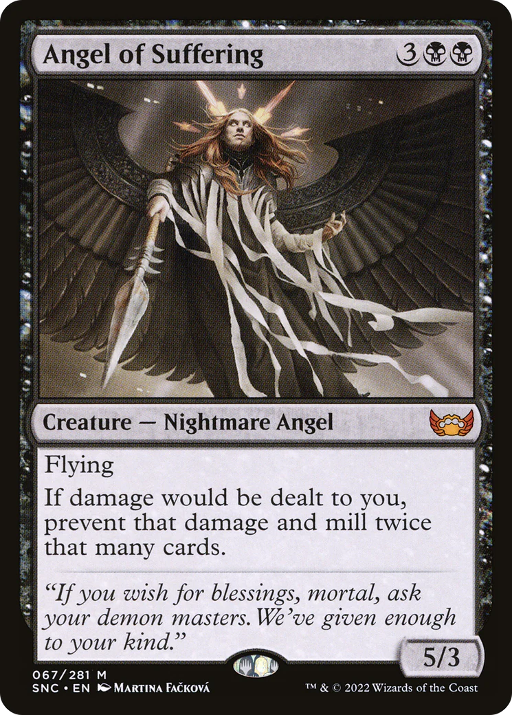 Angel of Suffering (SNC-067) - Streets of New Capenna [Mythic]