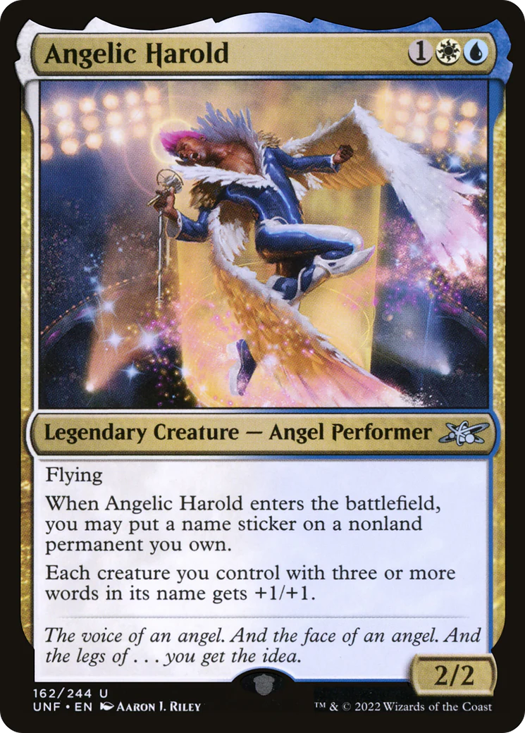 Angelic Harold (UNF-162) - Unfinity [Uncommon]