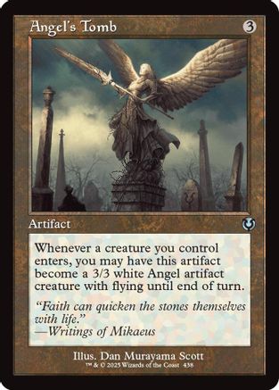 Angel's Tomb (Retro Frame) (INR-253) - Innistrad Remastered Foil [Uncommon]