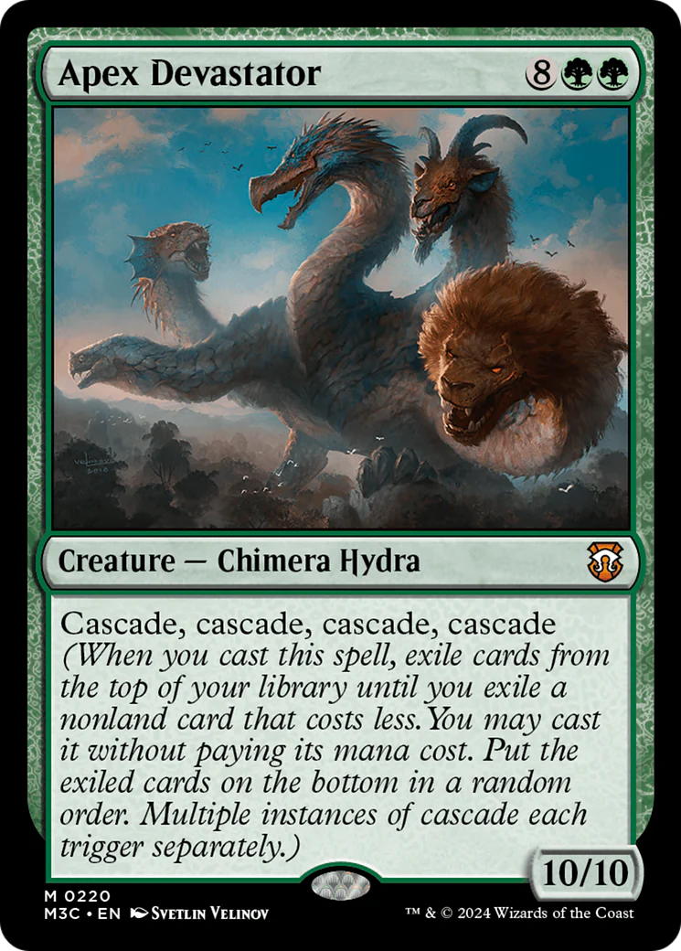 Apex Devastator (M3C-220) - Modern Horizons 3 Commander [Mythic]