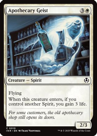 Apothecary Geist (INR-010) - Innistrad Remastered Foil [Common]