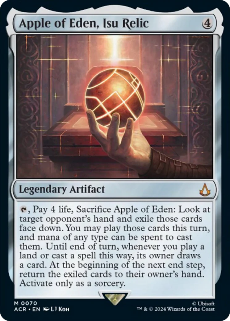 Apple of Eden, Isu Relic (ACR-070) - Assassin's Creed [Mythic]
