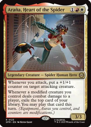 Araña, Heart of the Spider (SPM-123) - Marvel's Spider-Man [Rare]