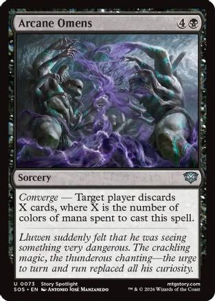 Arcane Omens (SOS-073) - Secrets of Strixhaven [Uncommon]