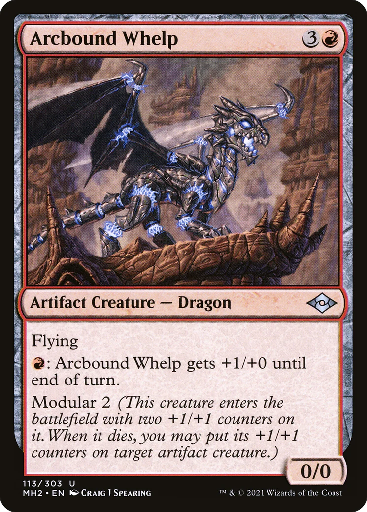 Arcbound Whelp (MH2-113) - Modern Horizons 2 [Uncommon]