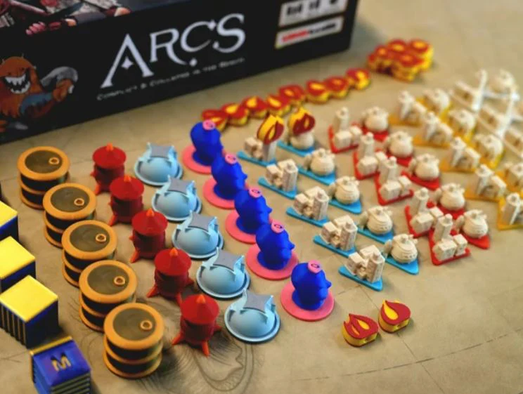 BGisGood - ARCS - Base Game Token Upgrades - All Set - Image 6