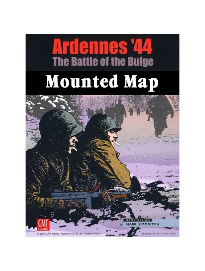 Ardennes '44 (4th Edition) Mounted Maps *PRE-ORDER*