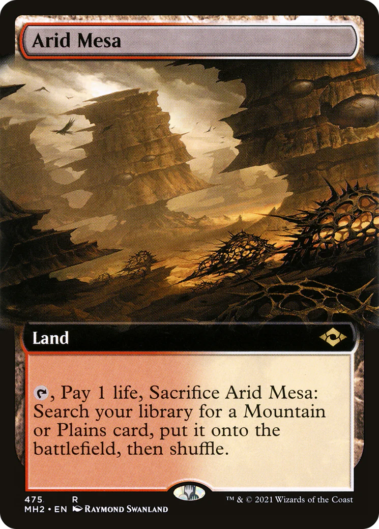 Arid Mesa (MH2-475) - Modern Horizons 2: (Extended Art) Foil [Rare]