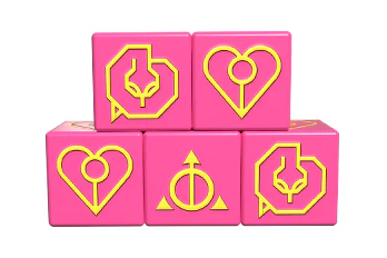 Ashes Charm Dice 5-Pack