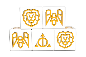 Ashes Divine Dice 5-Pack