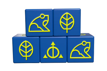 Ashes Natural Dice 5-Pack