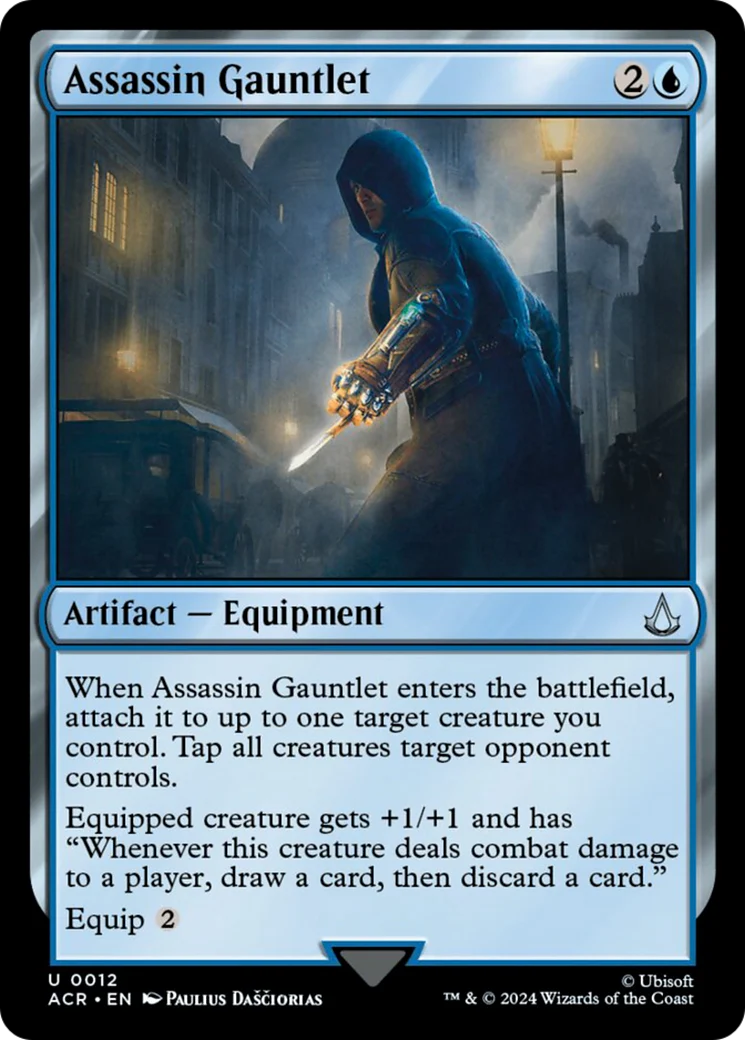 Assassin Gauntlet (ACR-012) - Assassin's Creed Foil [Uncommon]