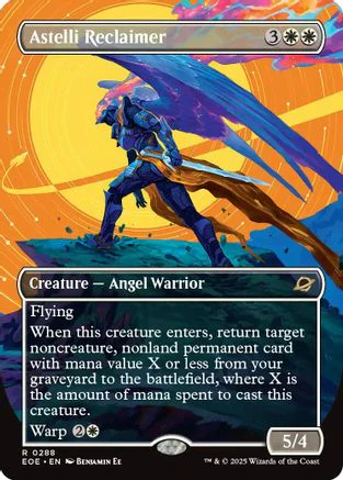Astelli Reclaimer (Borderless) (EOE-288) - Edge of Eternities [Rare]
