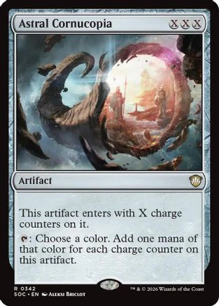 Astral Cornucopia (SOC-342) - Commander: Secrets of Strixhaven [Rare]