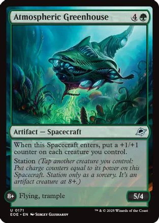 Atmospheric Greenhouse (EOE-171) - Edge of Eternities Foil [Uncommon]