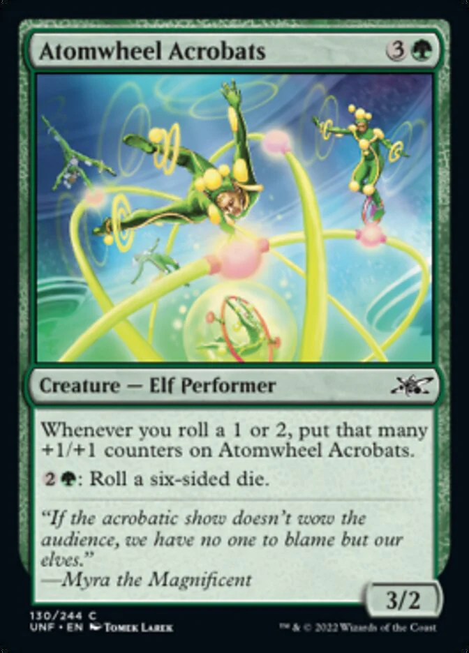 Atomwheel Acrobats (UNF-130) - Unfinity [Common]