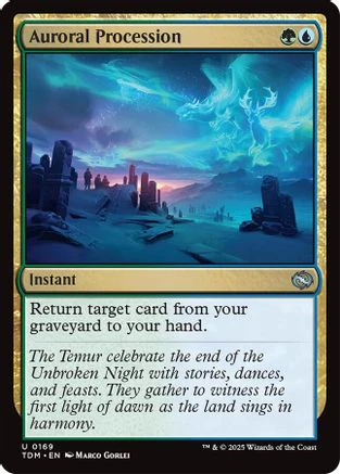 Auroral Procession (TDM-169) - Tarkir: Dragonstorm [Uncommon]