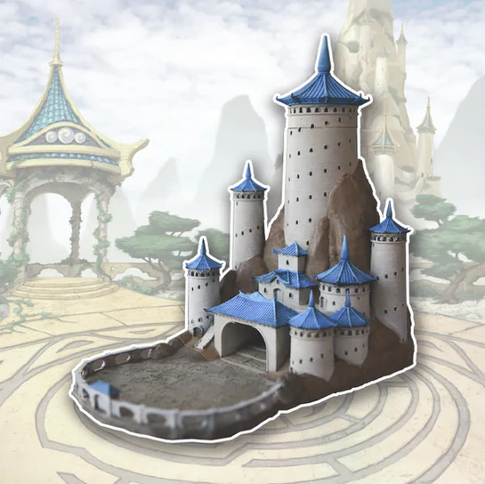 Avatar: Journey of Aang - Southern Air Temple - Painted Dice Tower *PRE-ORDER* - Image 2