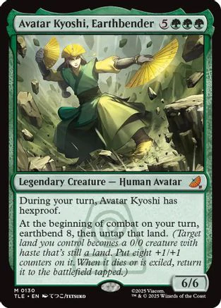 Avatar Kyoshi, Earthbender (TLE-130) - Avatar: The Last Airbender: Eternal-Legal Foil [Mythic]
