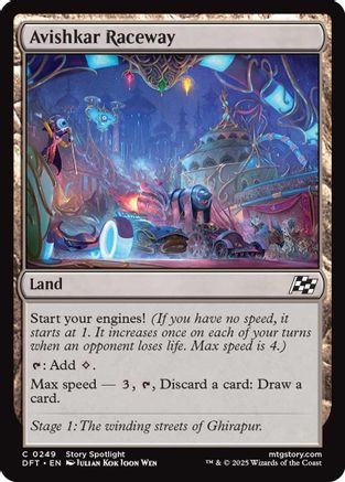 Avishkar Raceway (DFT-249) - Aetherdrift Foil [Common]
