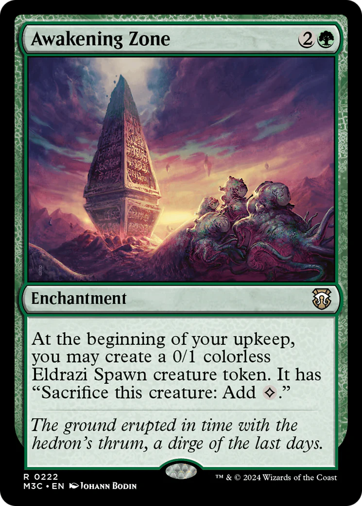 Awakening Zone (M3C-222) - Modern Horizons 3 Commander Foil [Rare]
