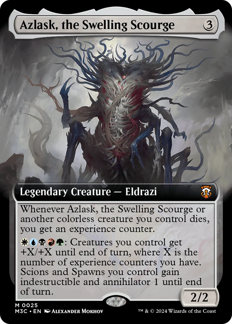 Azlask, the Swelling Scourge (M3C-025) - Modern Horizons 3 Commander: (Extended Art) Foil [Mythic]